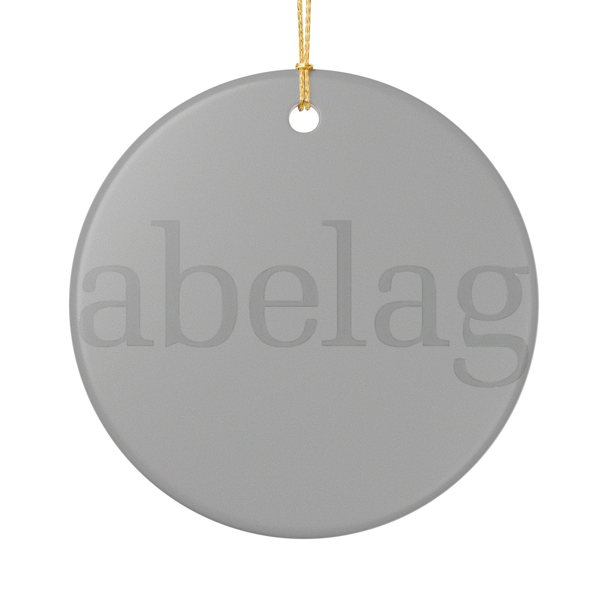 Abelag Aviation Ceramic Ornament