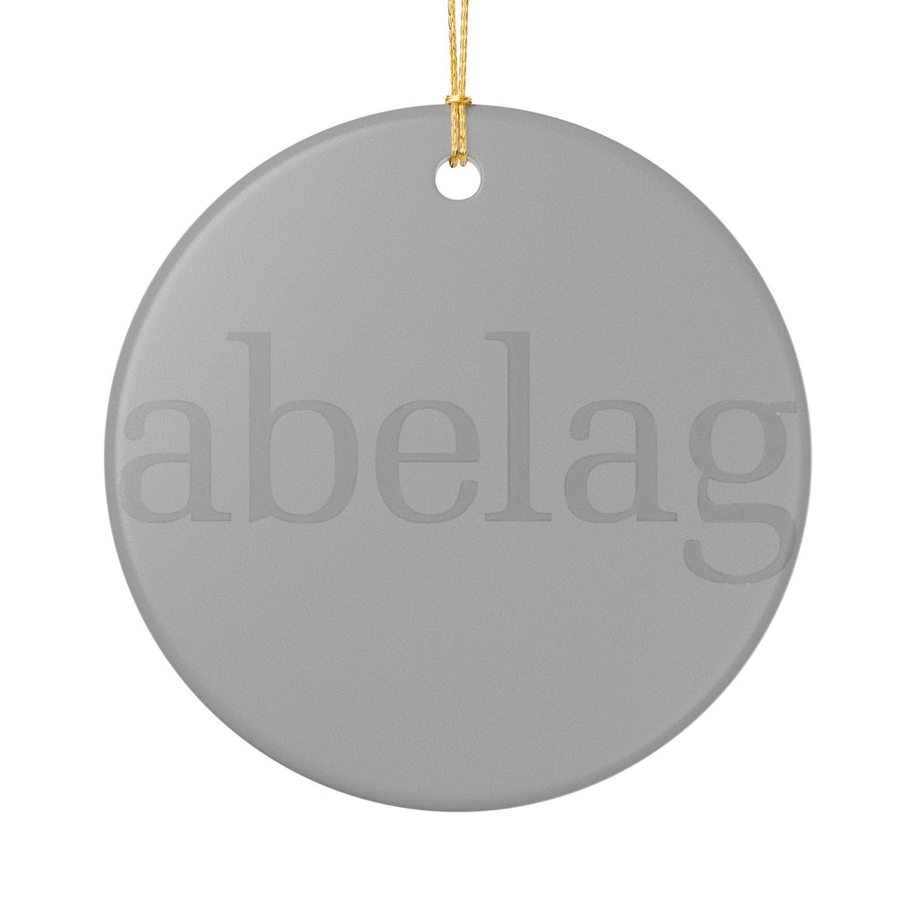 Abelag Aviation Ceramic Ornament