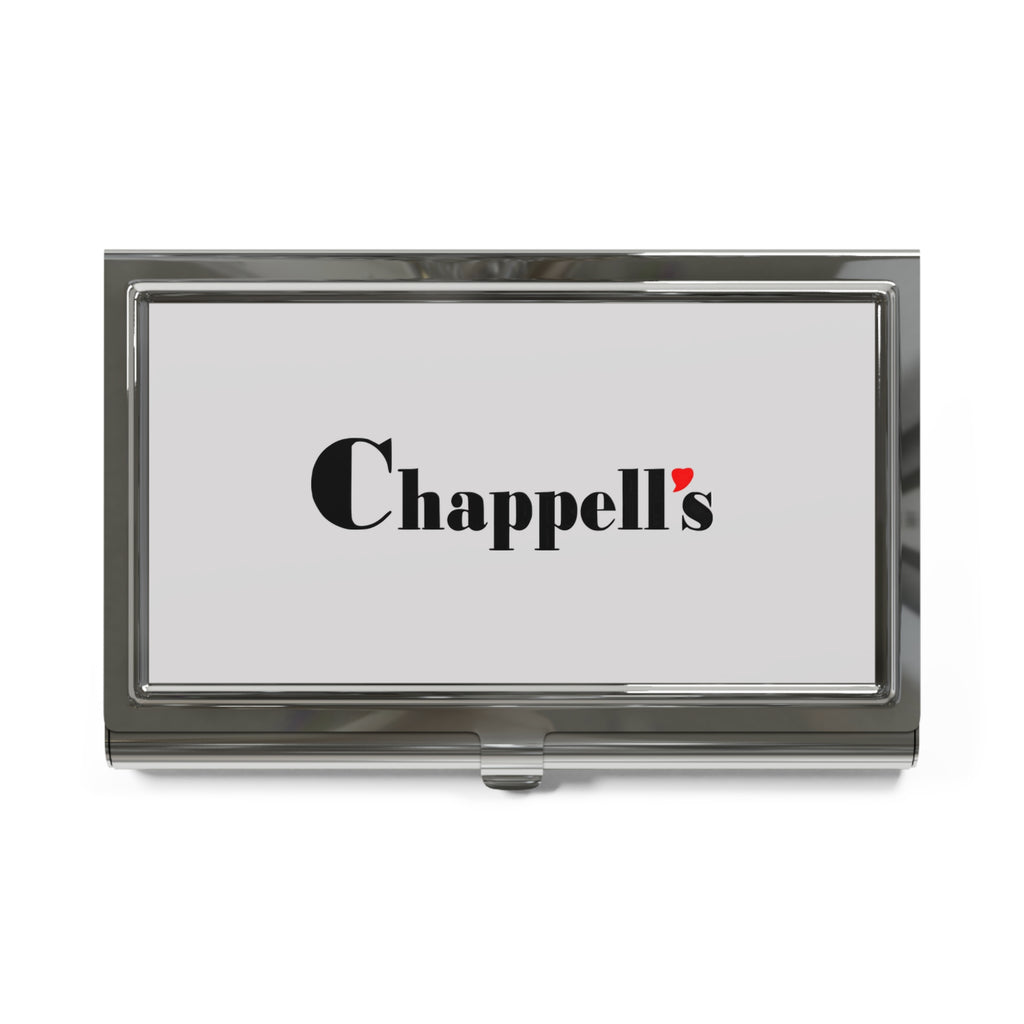 Chappell's Metal Business Card Holder
