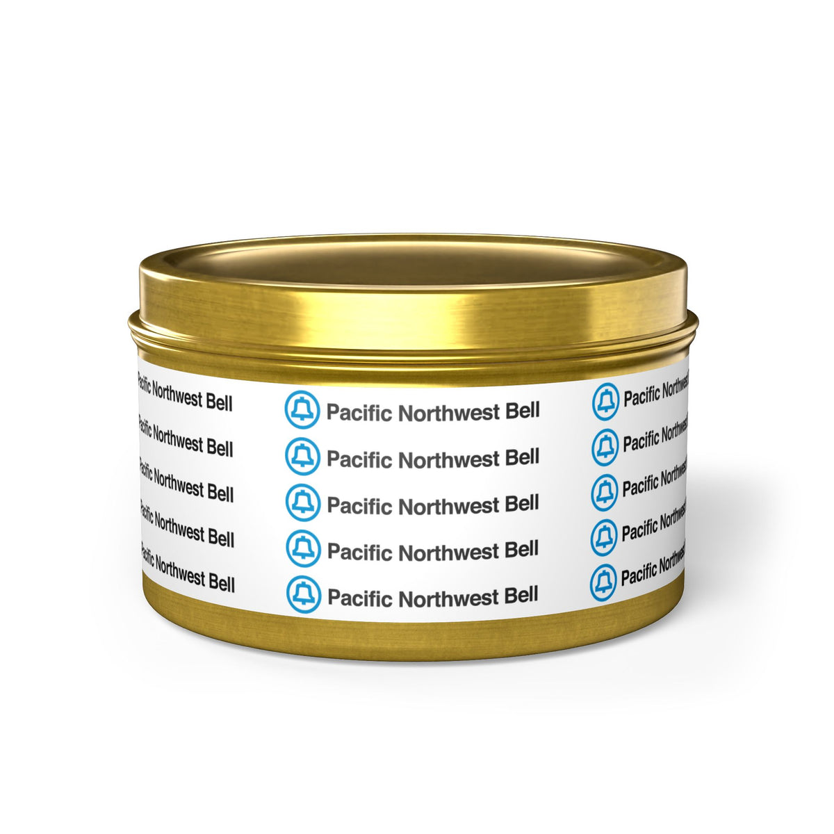 Pacific Northwest Bell Tin Candle