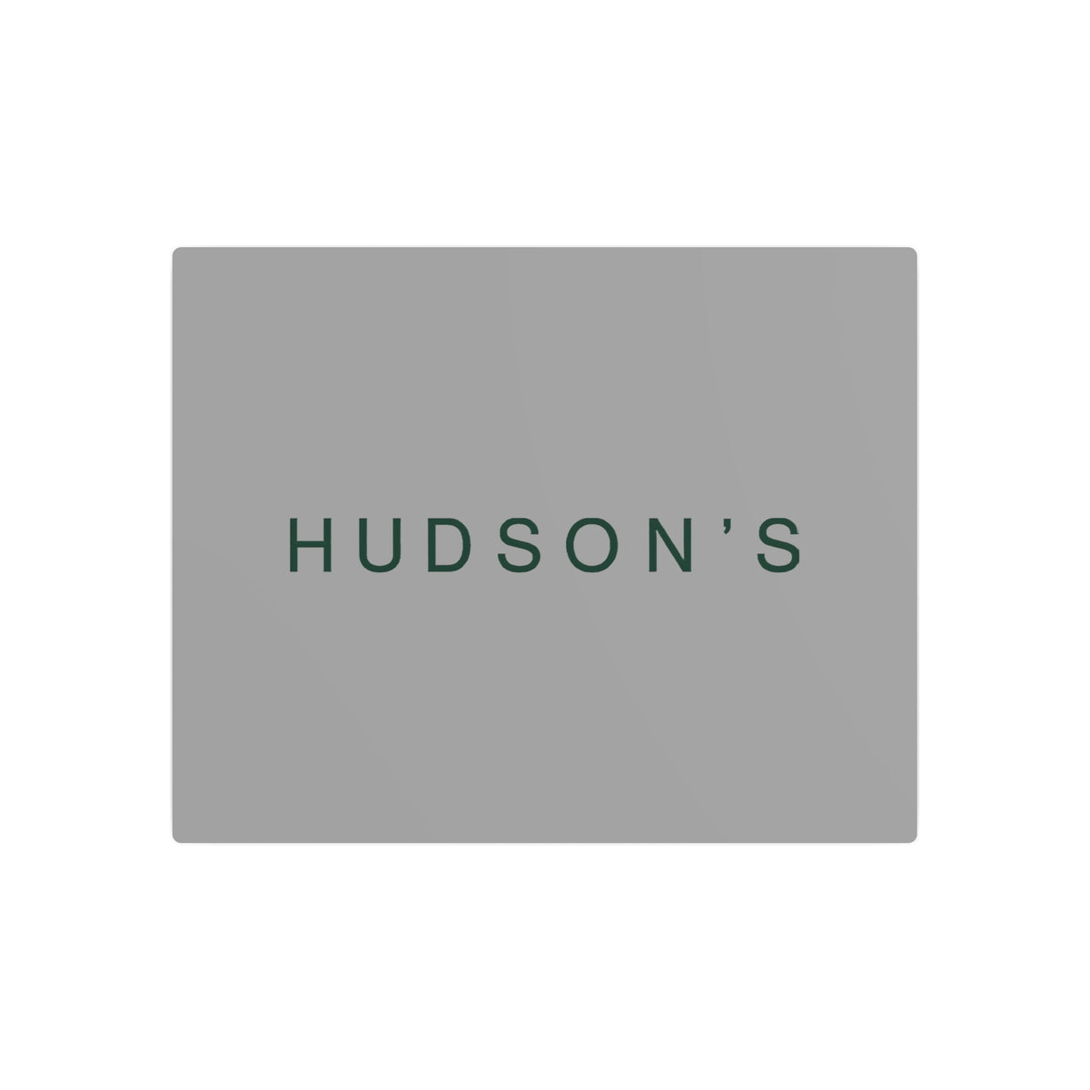 Hudson's Metal Sign