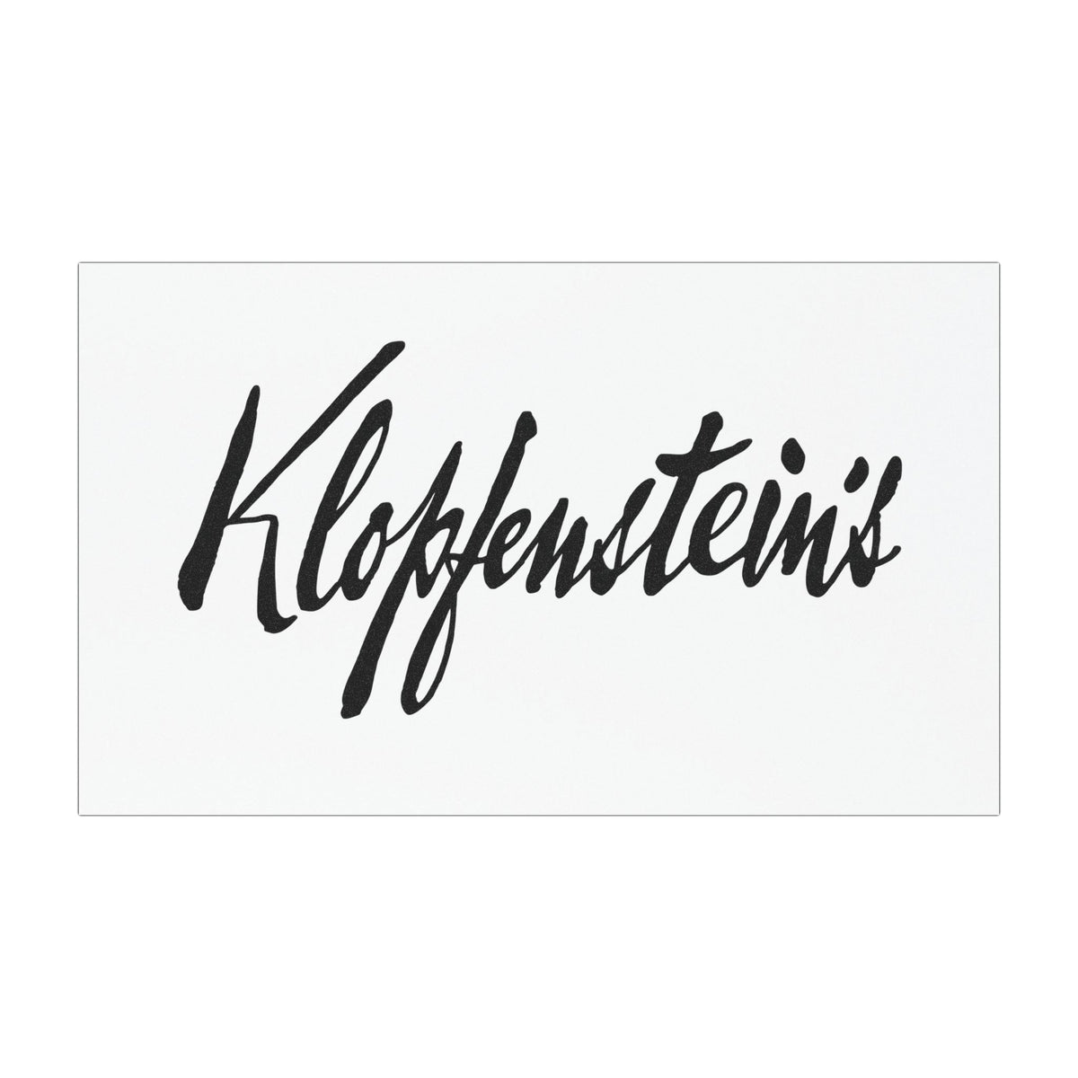 Klopfenstein's Car Magnet