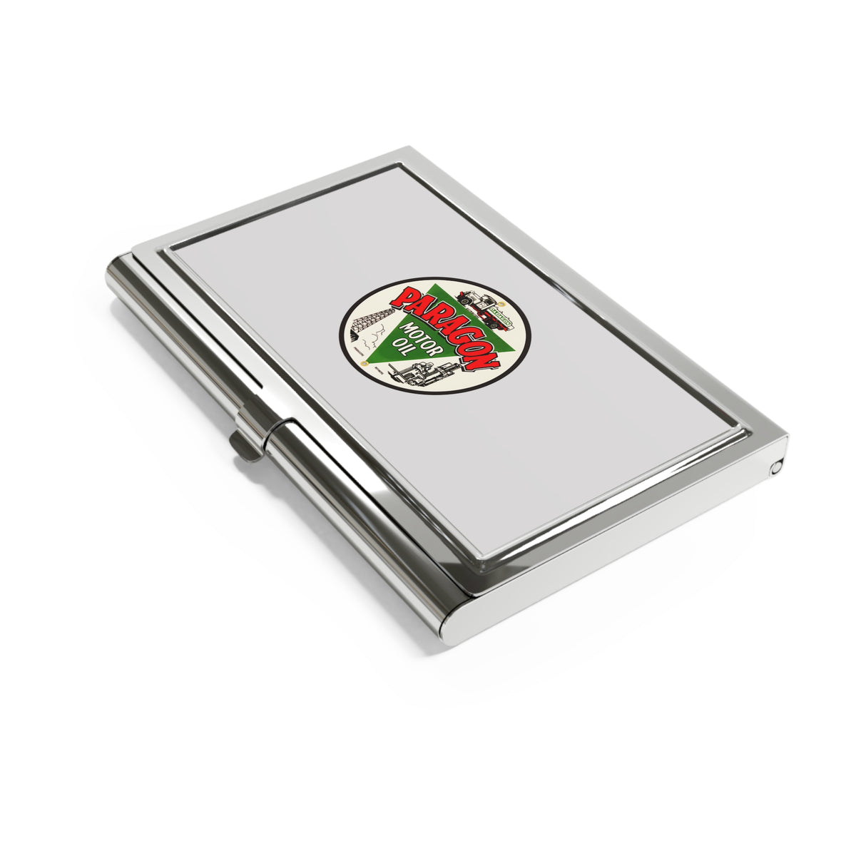 Paragon Oil Metal Business Card Holder