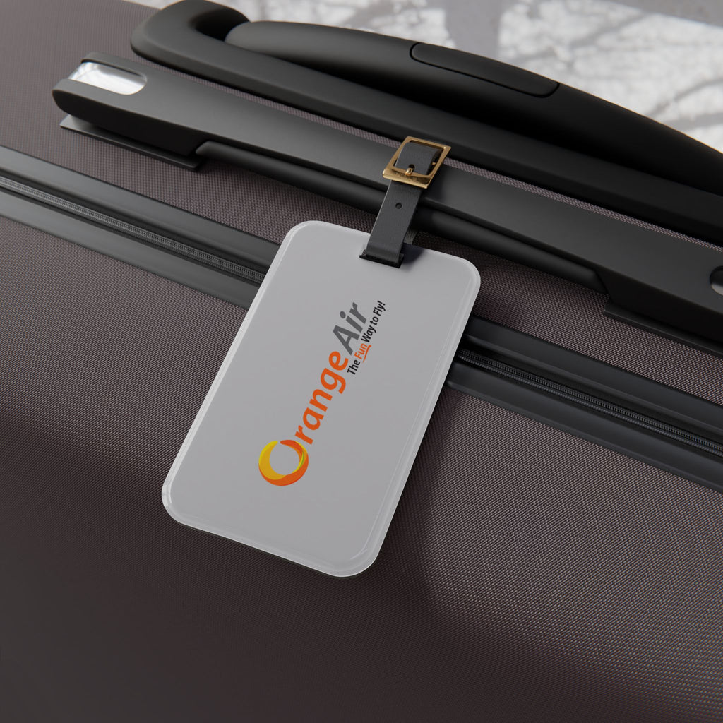 Orange Air Luggage Tag