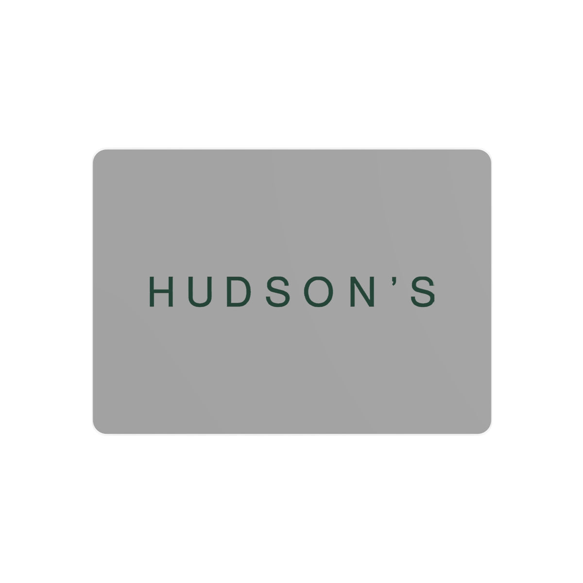 Hudson's Metal Sign