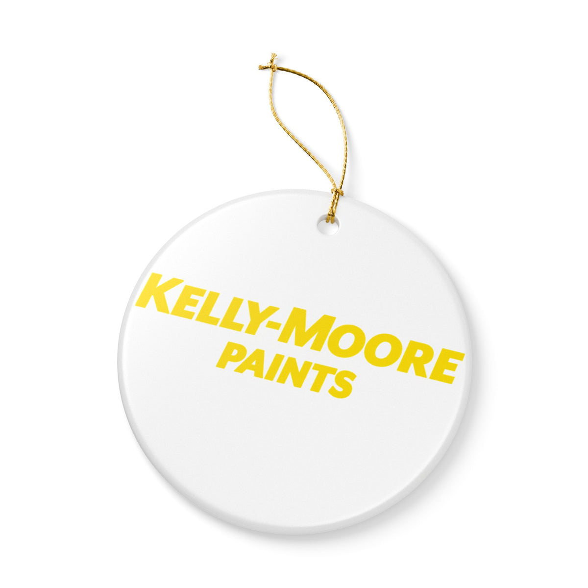 Kelly-Moore Paints Ceramic Ornament