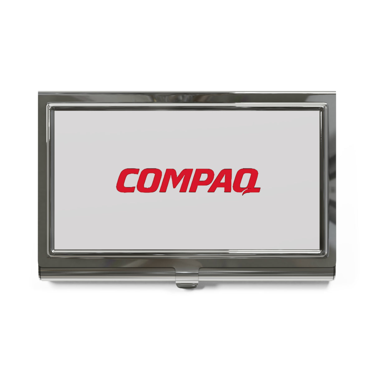 Compaq Metal Business Card Holder