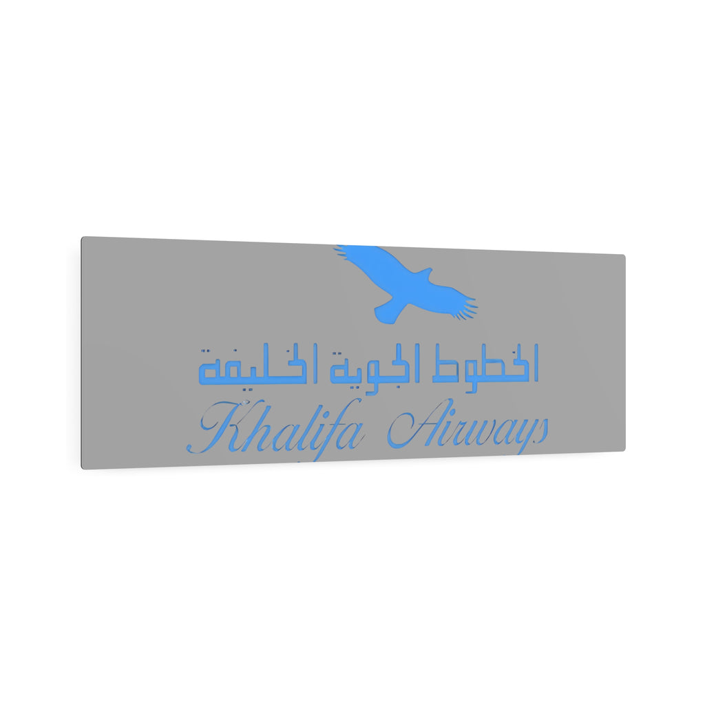 Khalifa Airways Metal Sign