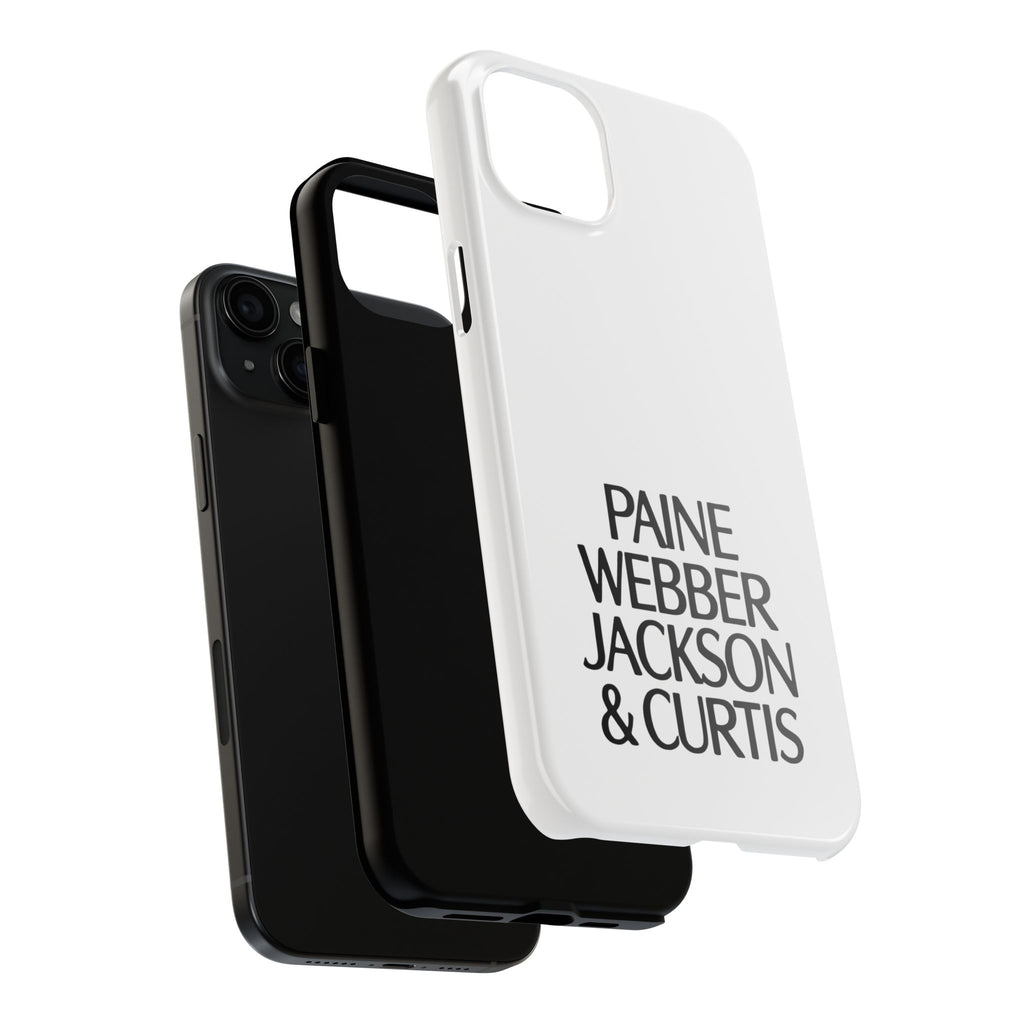 Paine Webber Jackson & Curtis Tough Phone Case