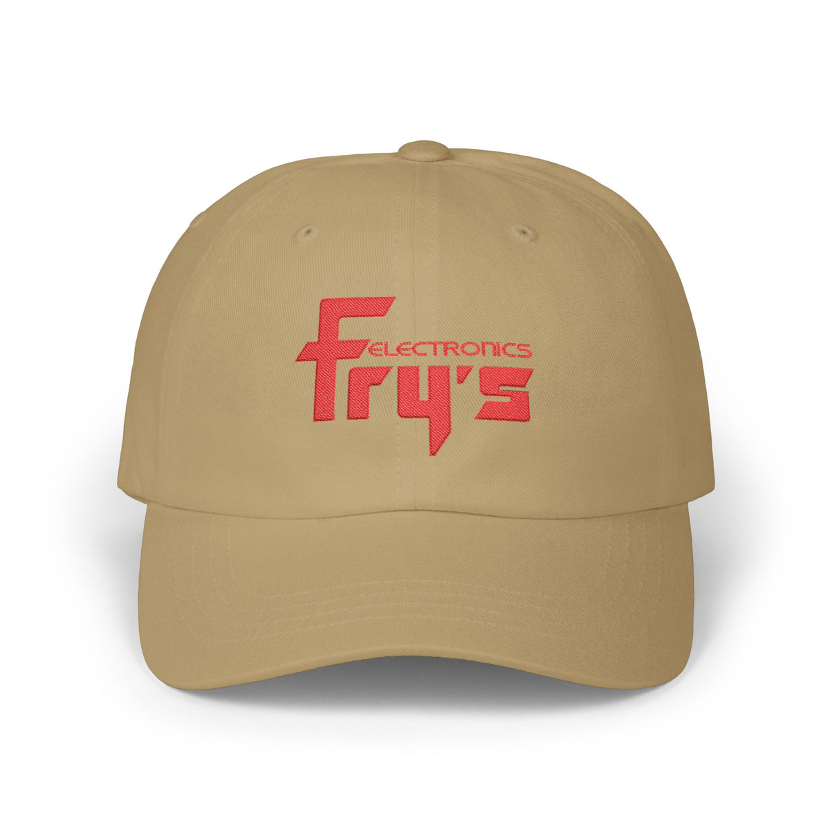 Fry's Electronics Embroidered Dad Cap Hat