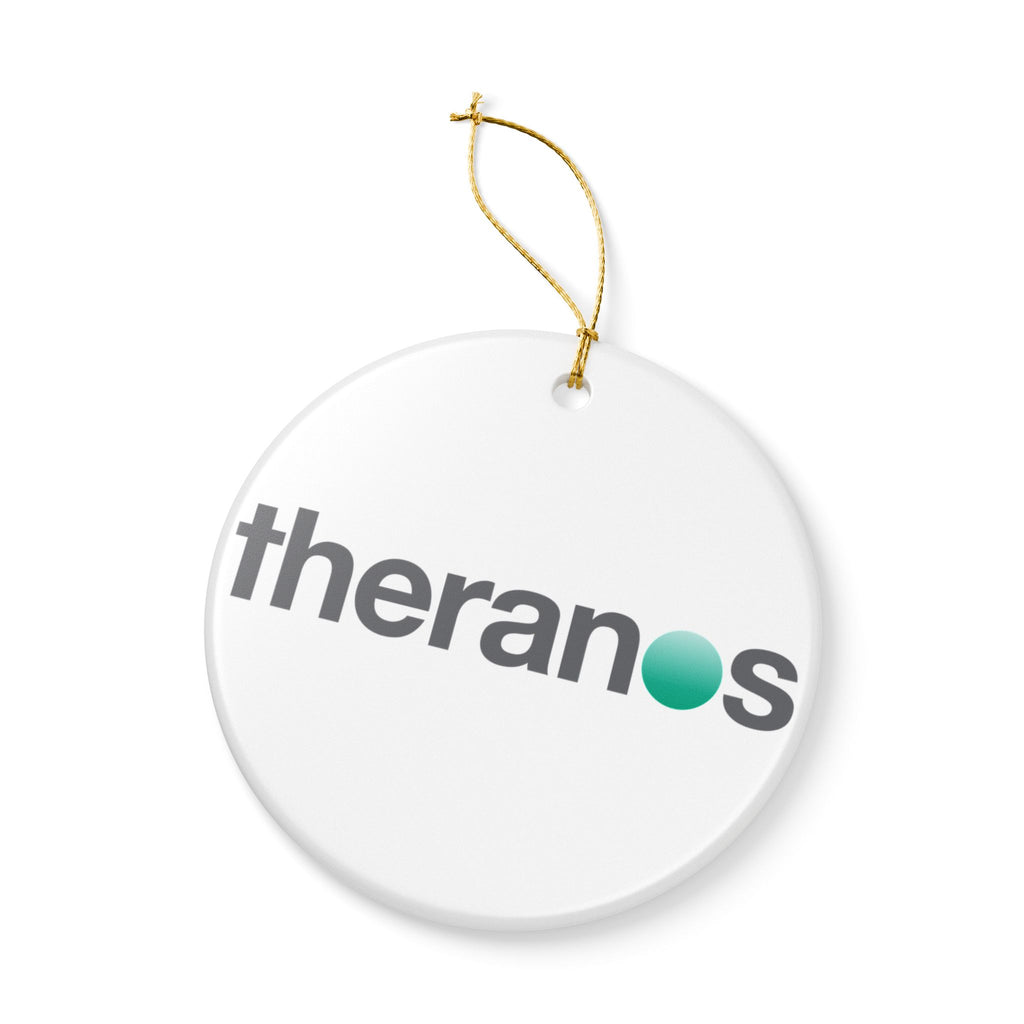 Theranos Inc. Ceramic Ornament