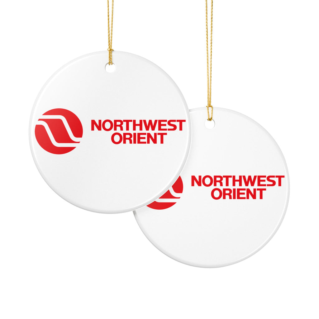 Northwest Orient Airlines Ceramic Ornament