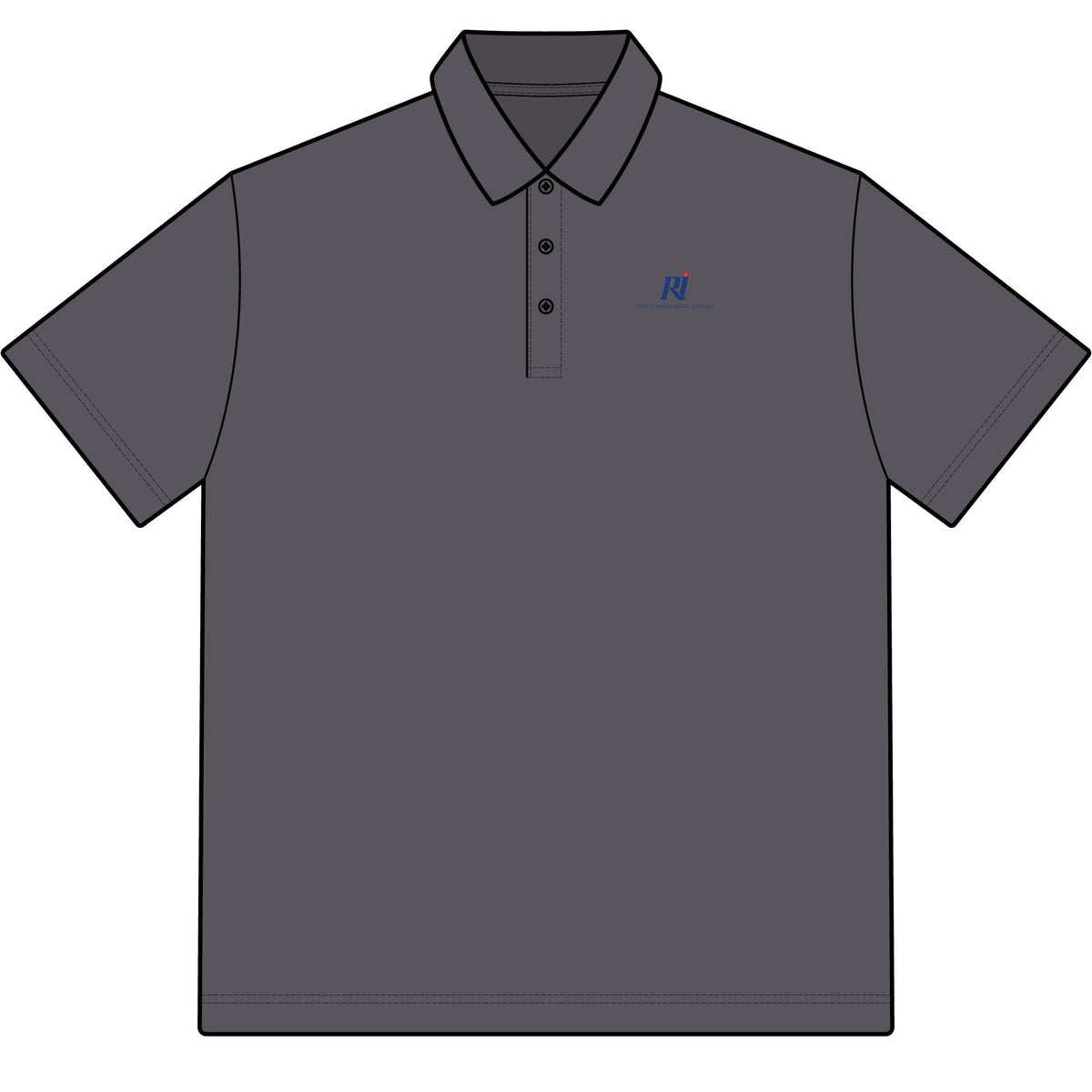 Rich International Airways Cotton Polo Shirt