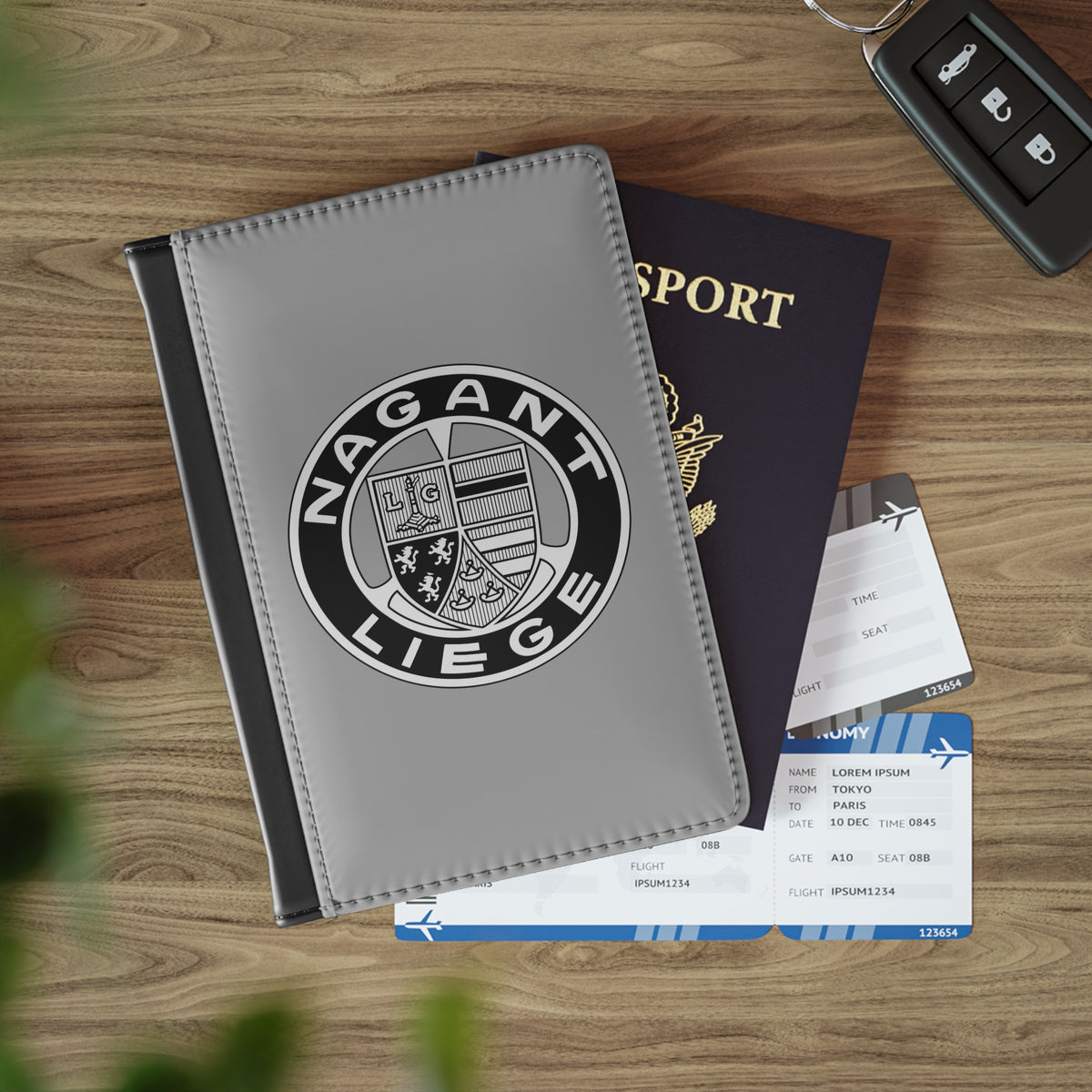 Fabrique d'armes Émile et Léon Nagant Passport Cover