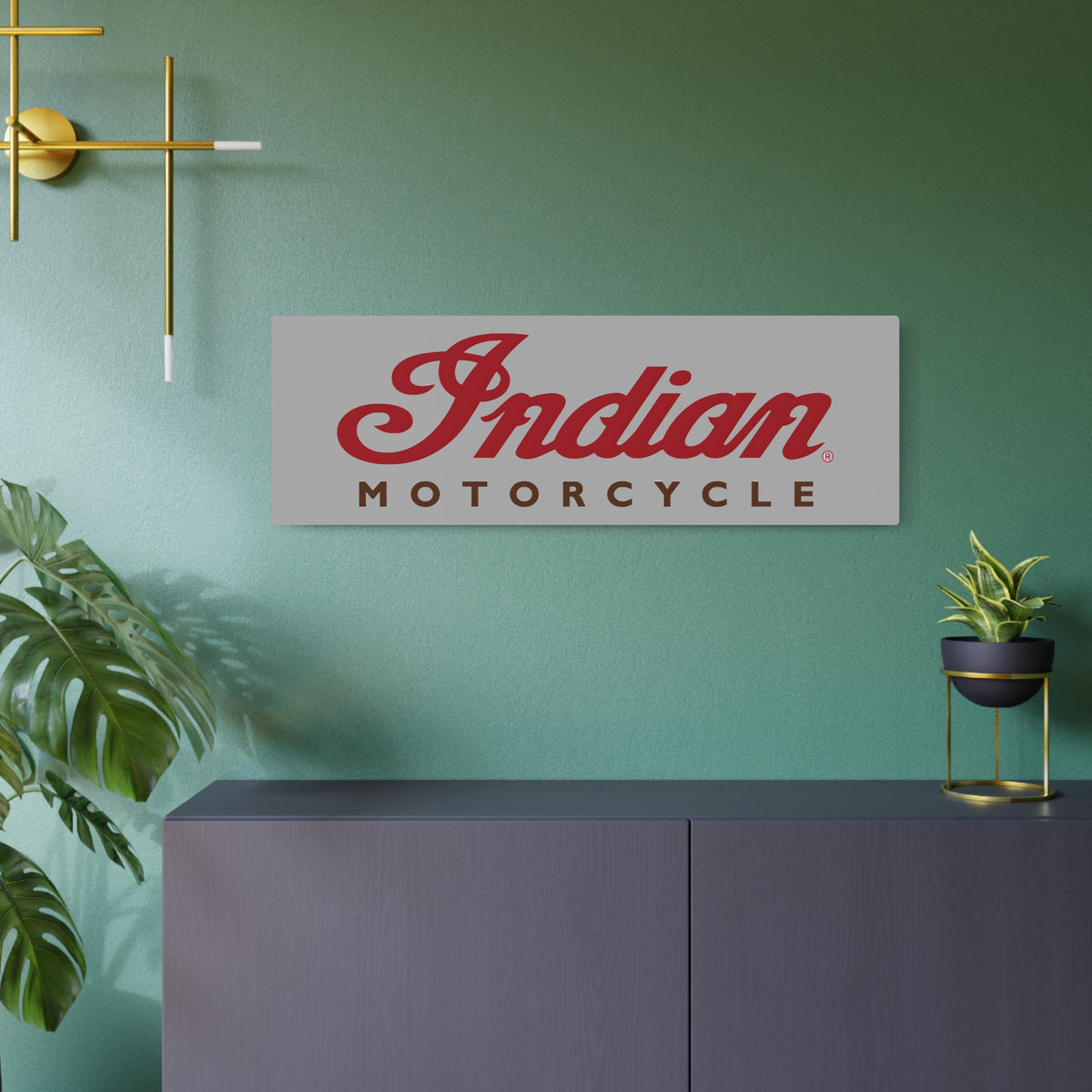 Indian Motorcycle Metal Sign
