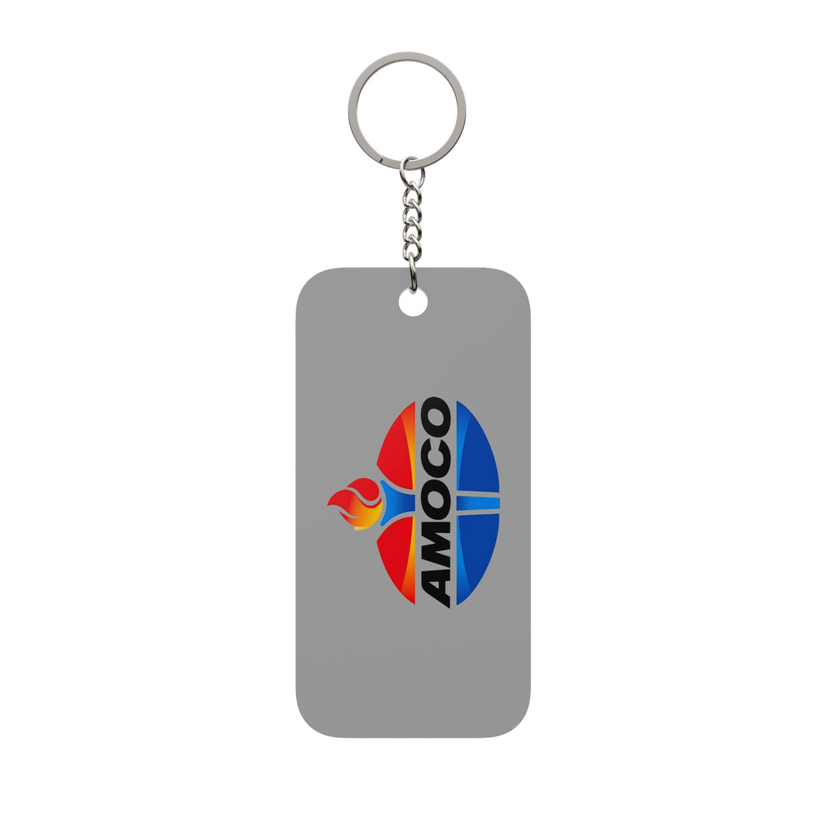 Amoco Double-Sided Keychain Charm