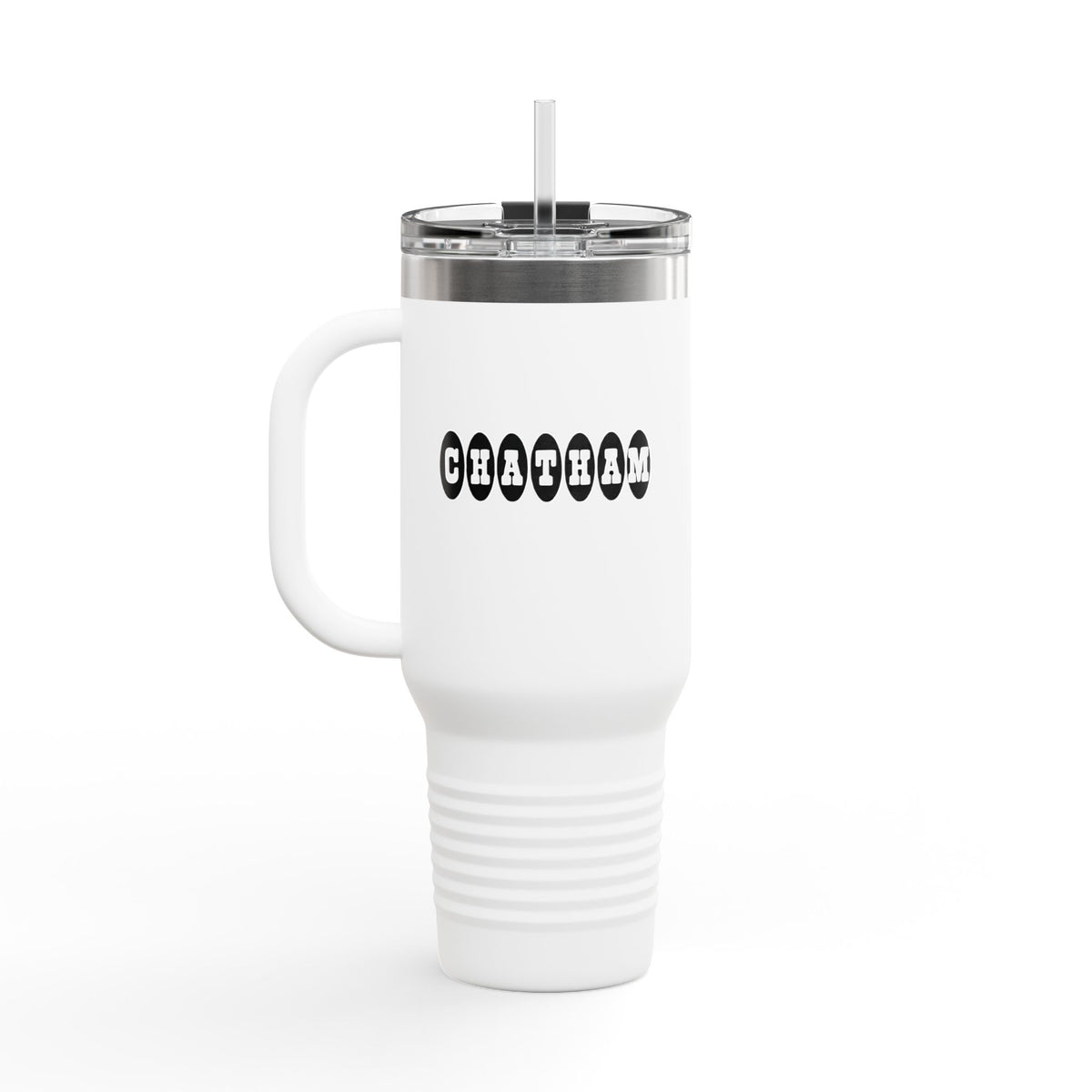 Chatham Supermarkets 40oz Insulated Travel Mug Stainless Tumbler
