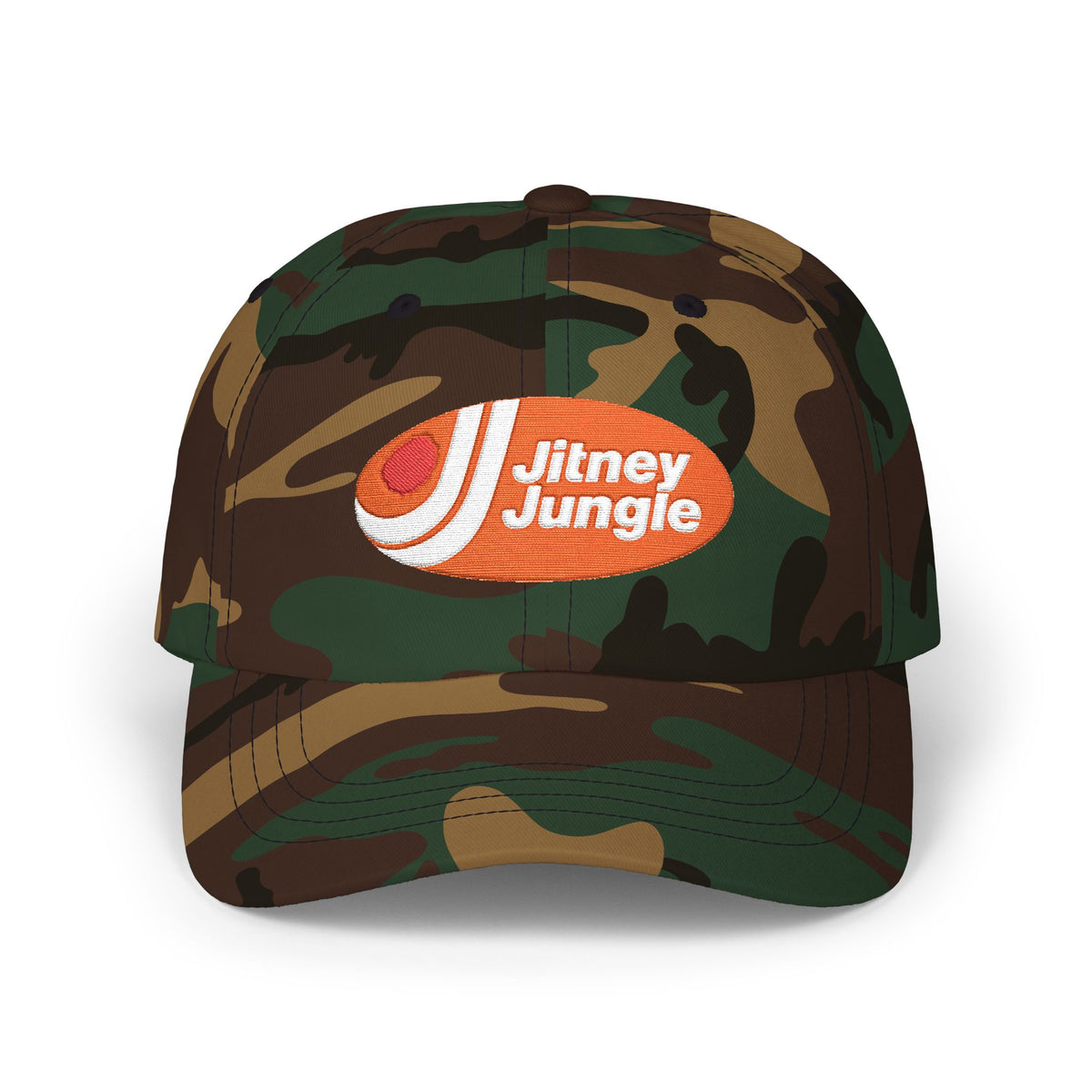 Jitney Jungle Embroidered Dad Cap Hat
