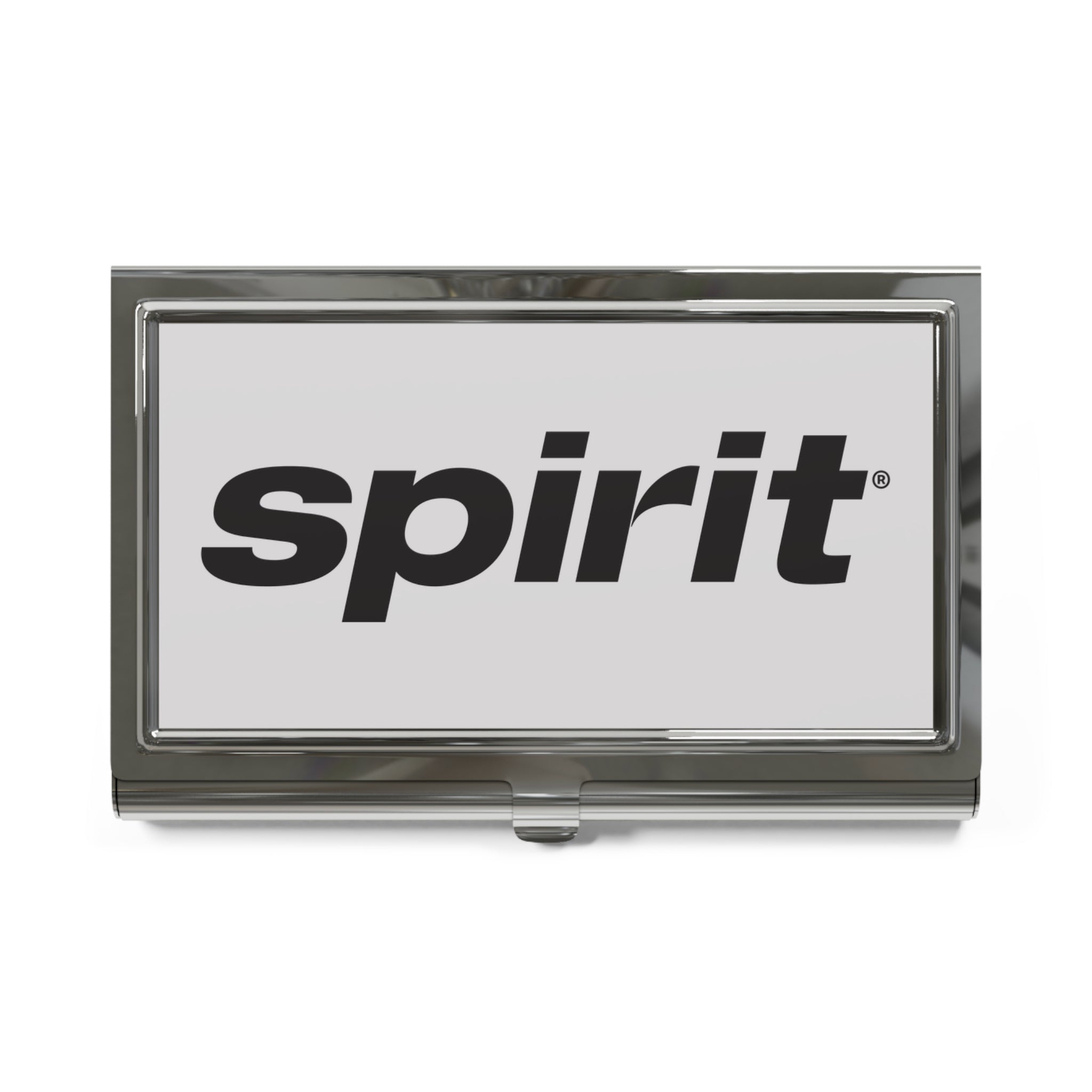 Spirit Airlines Metal Business Card Holder