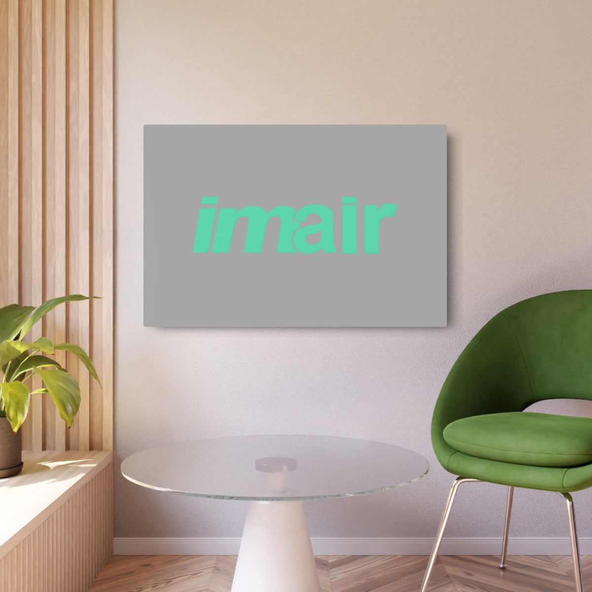 Imair Airlines Metal Sign