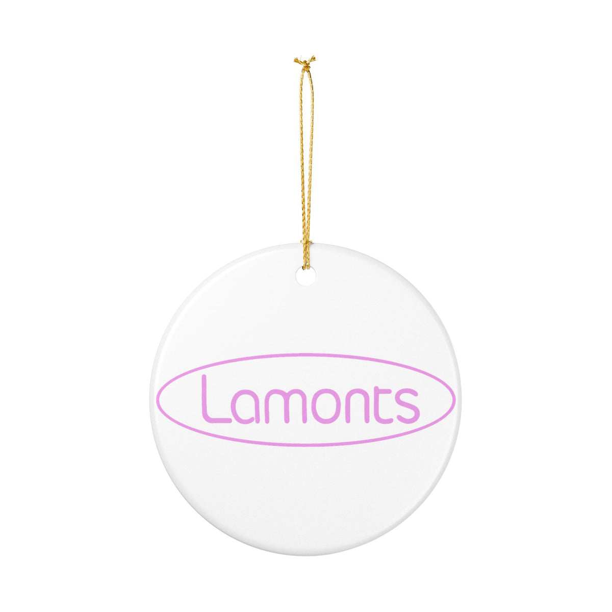 Lamonts Ceramic Ornament
