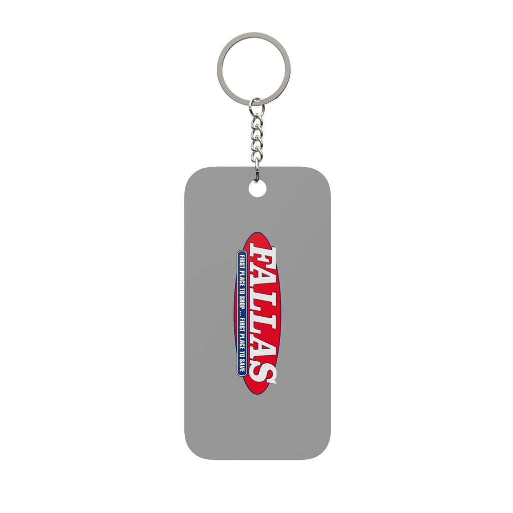 Fallas Discount Stores Double-Sided Keychain Charm