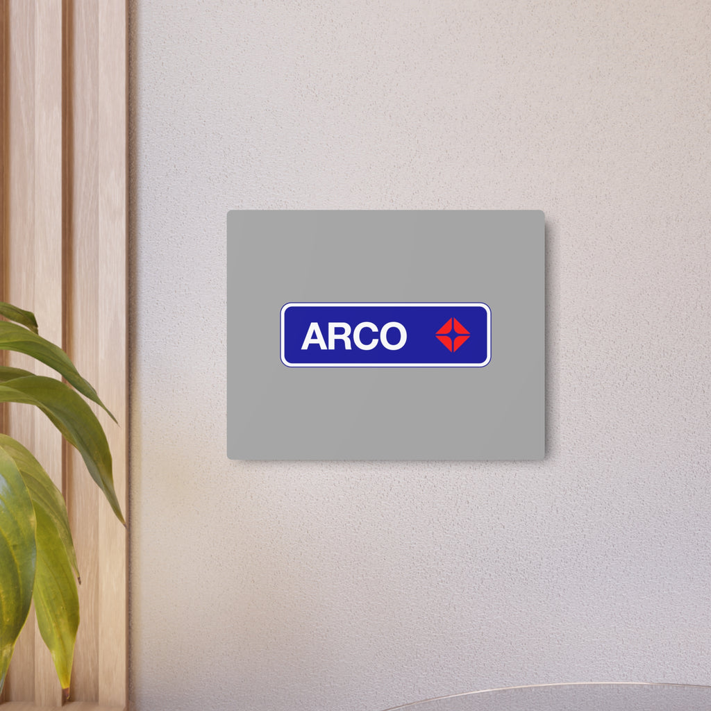 Atlantic Richfield Company (ARCO) Metal Sign