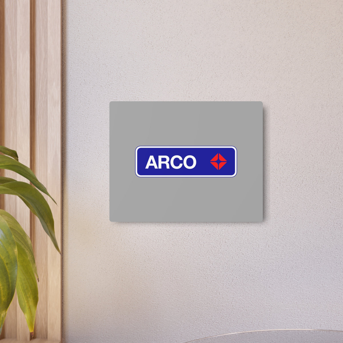 Atlantic Richfield Company (ARCO) Metal Sign