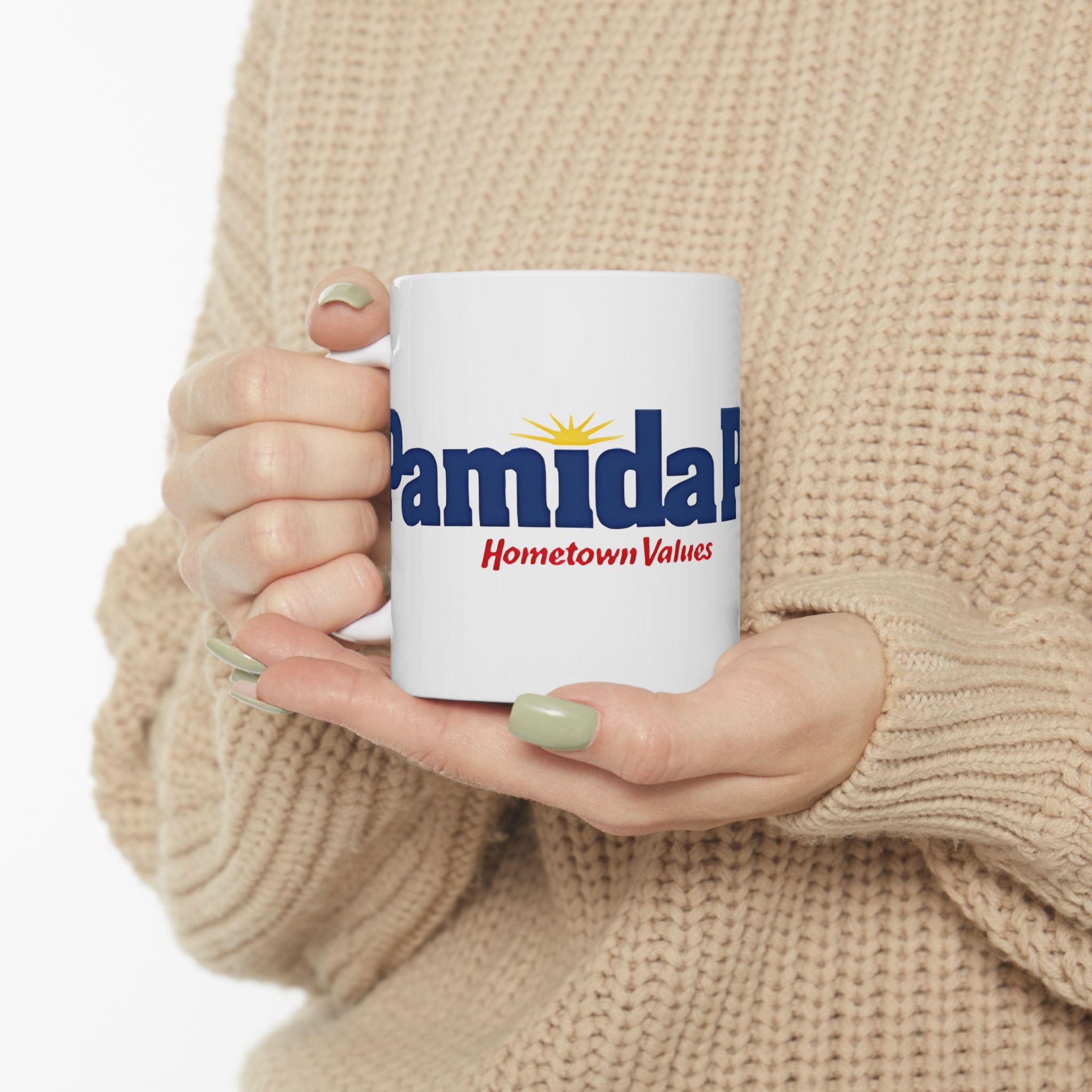 Pamida Ceramic Coffee Mug