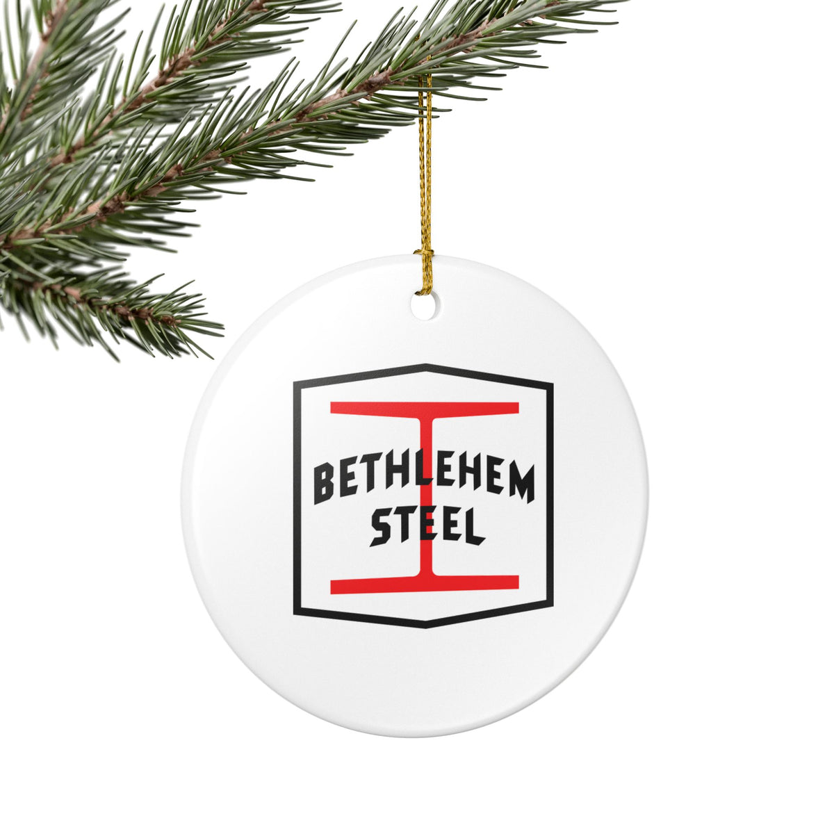 Bethlehem Steel Ceramic Ornament