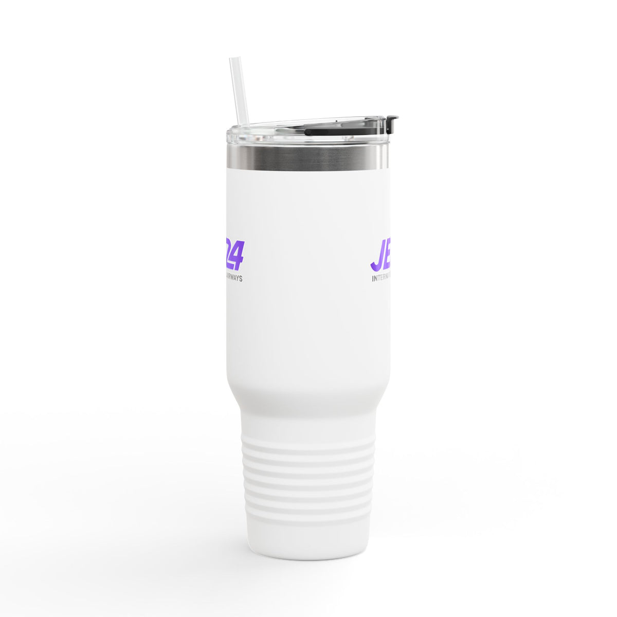 Jet 24 International Airways 40oz Insulated Travel Mug Stainless Tumbler