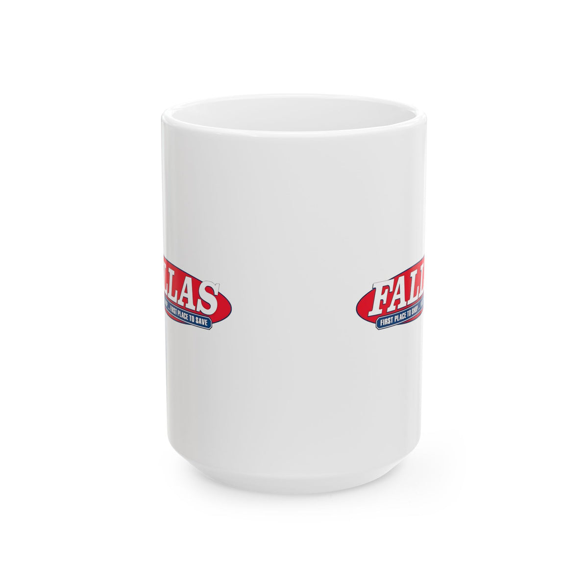 Fallas Discount Stores Ceramic Coffee Mug