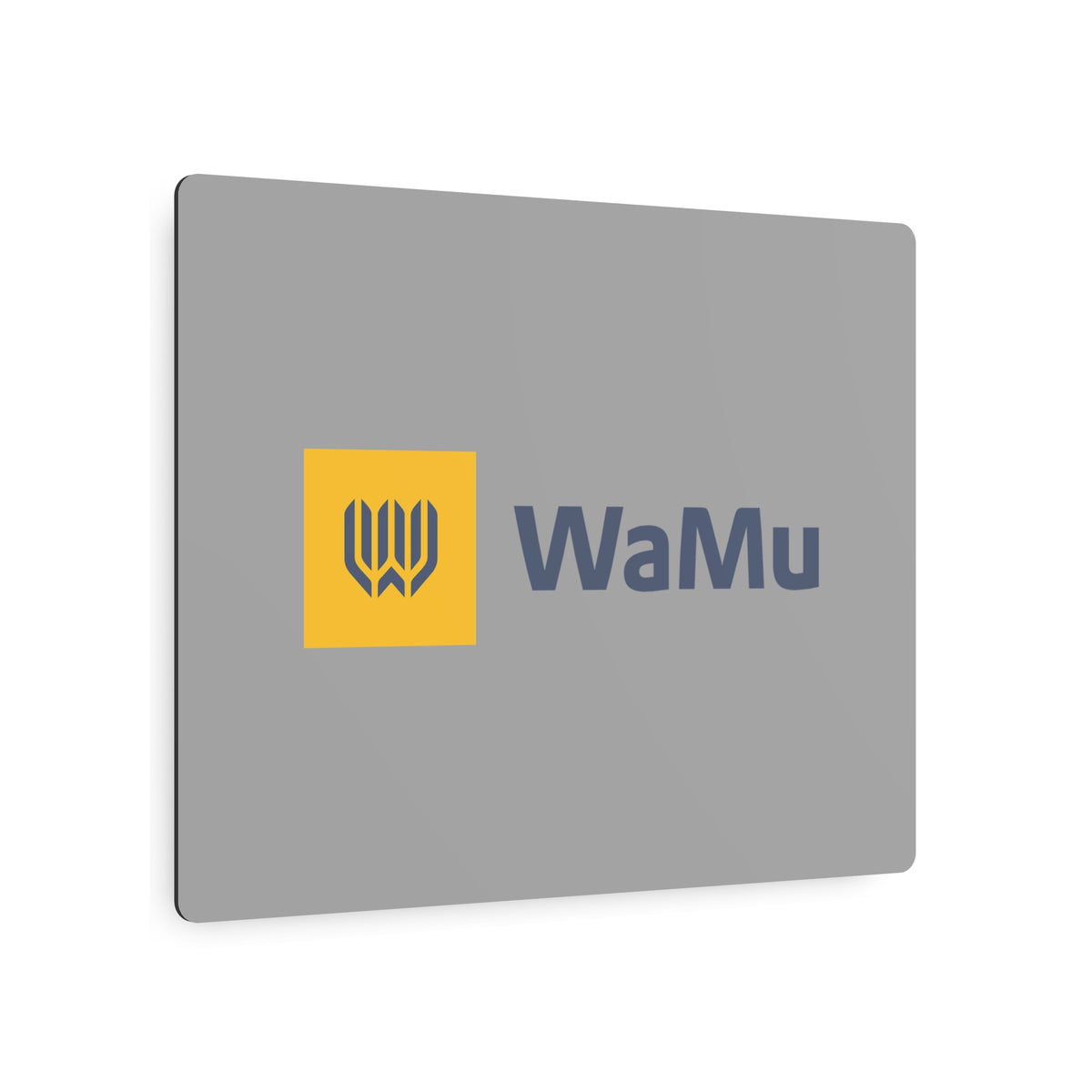 Washington Mutual (WaMu) Metal Sign