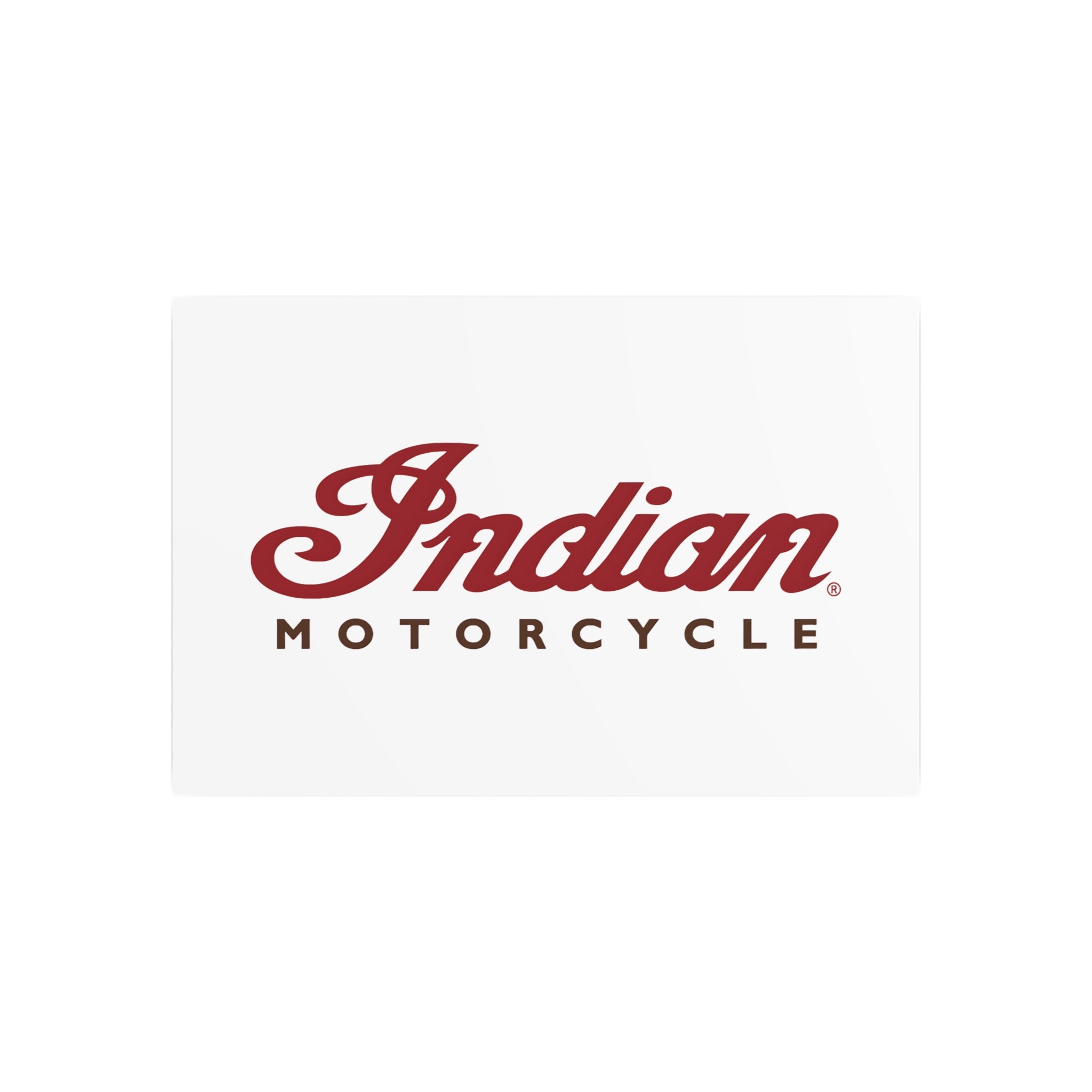 Indian Motorcycle Metal Sign