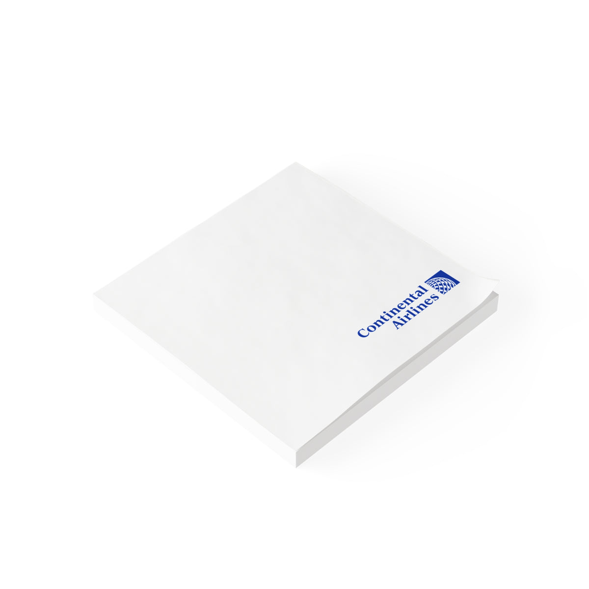 Continental Airlines Sticky Post-it Note Pad