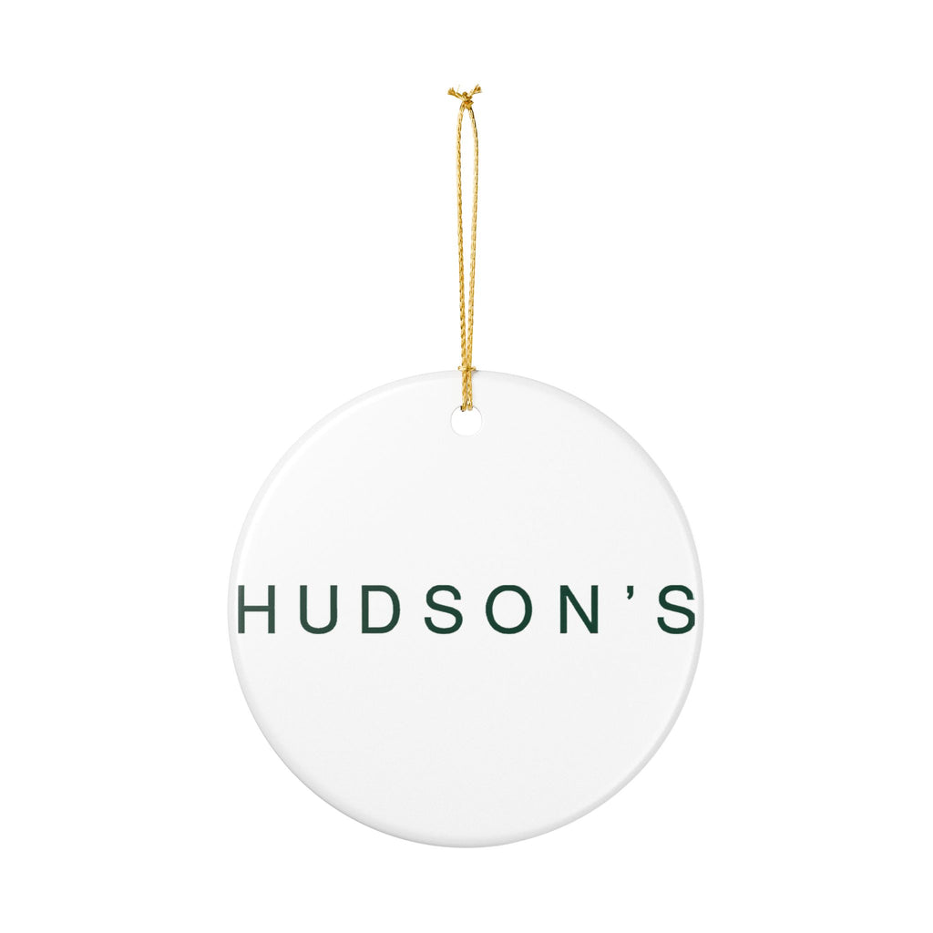 Hudson's Ceramic Ornament