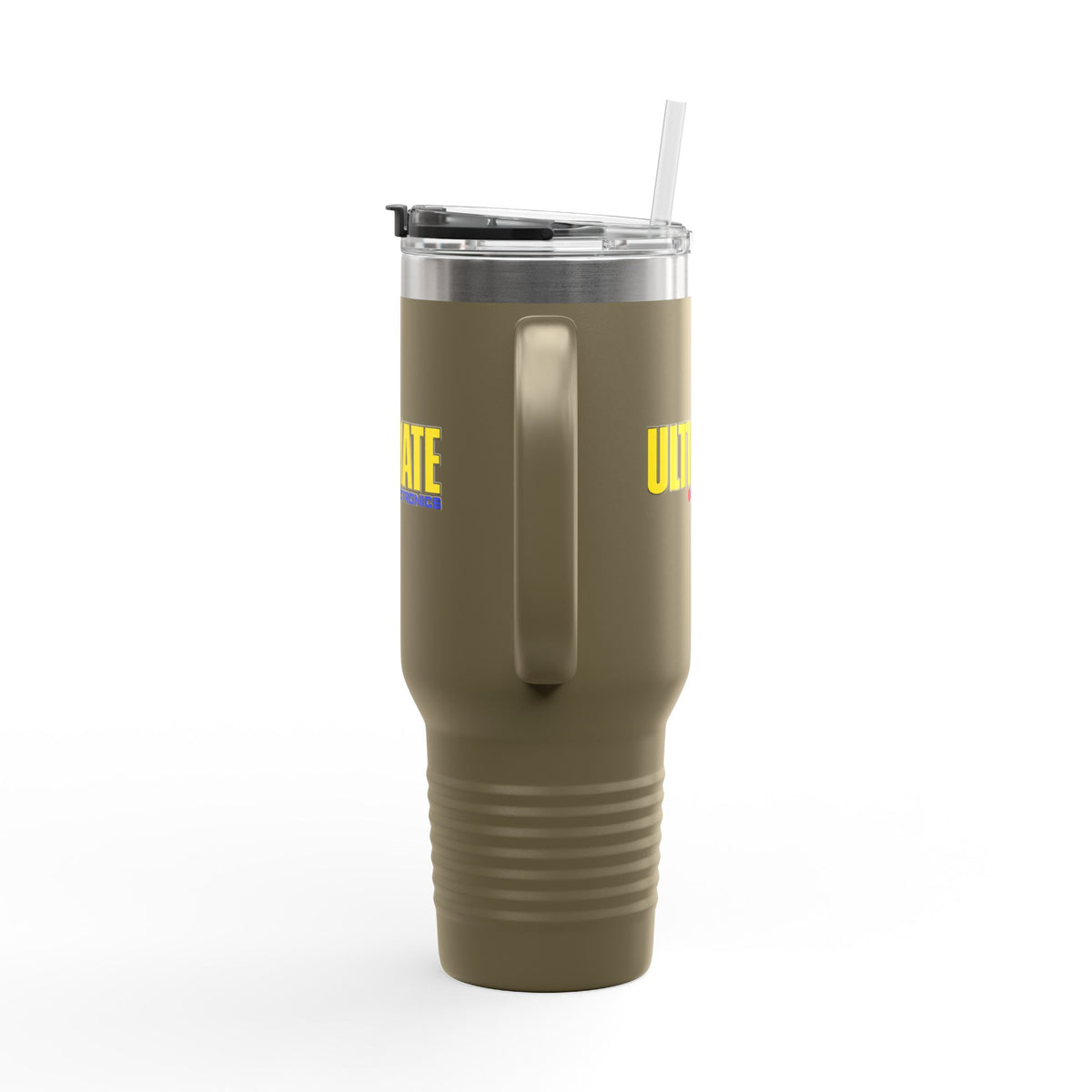 Ultimate Electronics 40oz Insulated Travel Mug Stainless Tumbler
