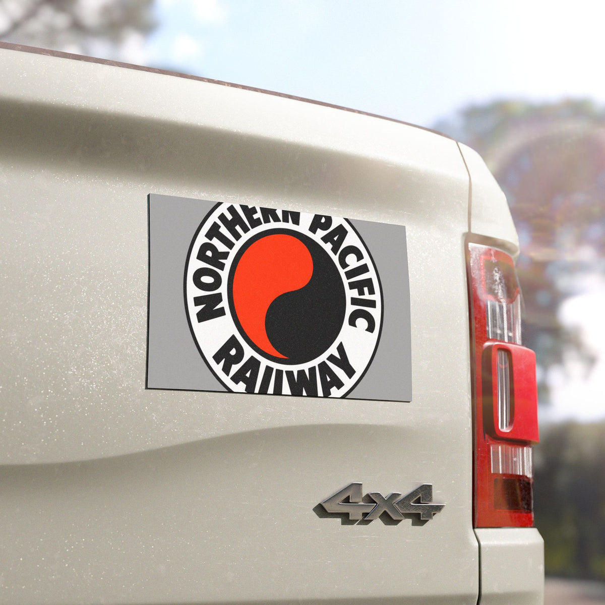 Northern Pacific Railway Car Magnet