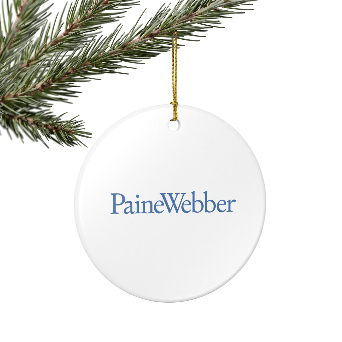 PaineWebber Ceramic Ornament