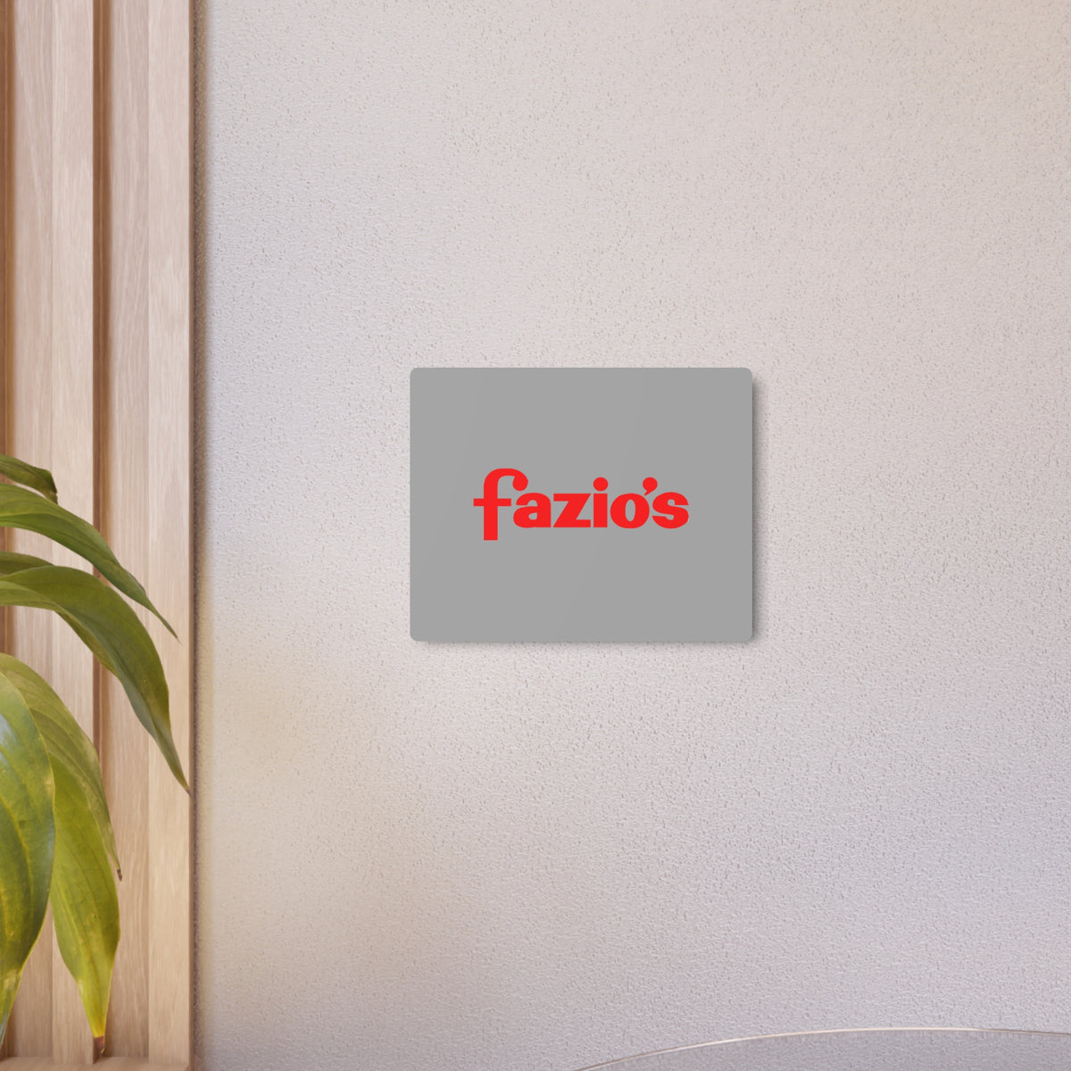 Fazio's (Fisher Foods) Metal Sign