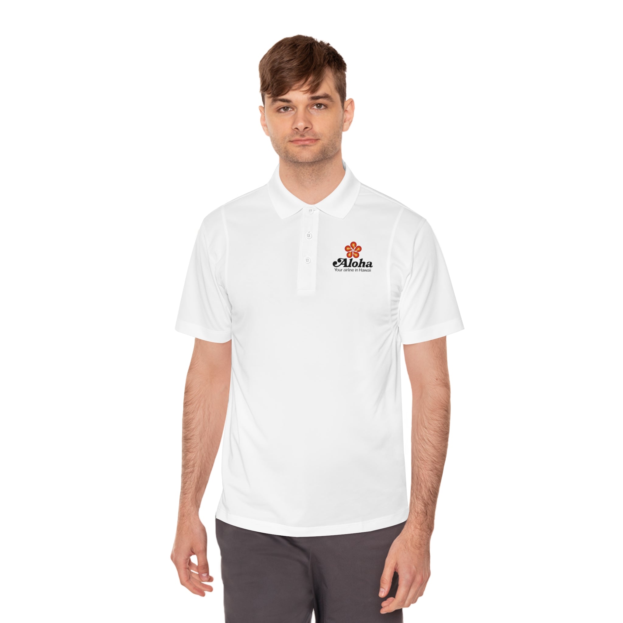 Aloha Airlines Men's Sport Polo Shirt