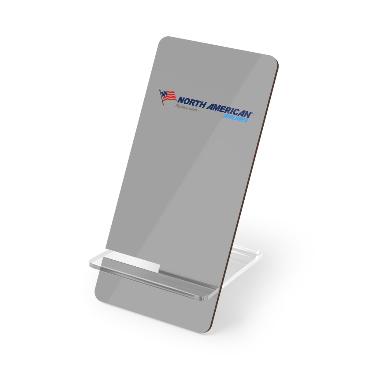North American Airlines Foldable Mobile Phone Display Stand