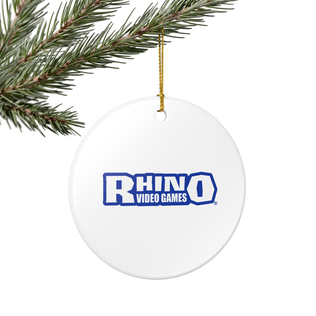 Rhino Video Games Ceramic Ornament