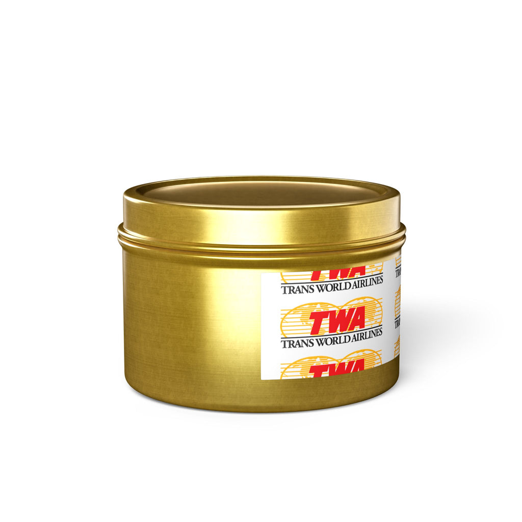 Trans World Airlines (TWA) Tin Candle
