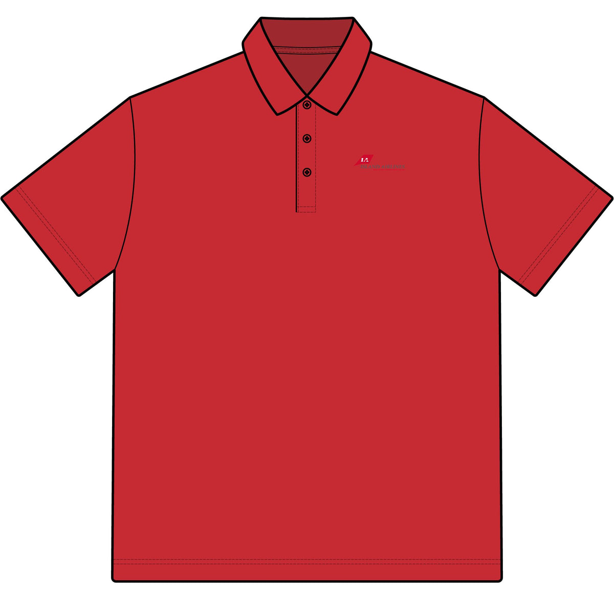 Island Airlines Cotton Polo Shirt
