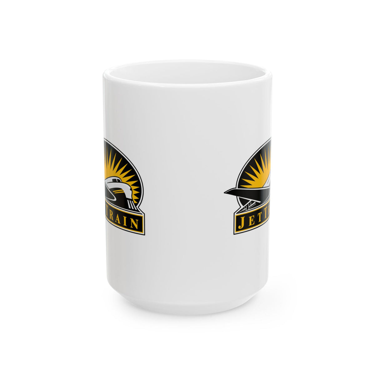 Bombardier JetTrain Ceramic Coffee Mug