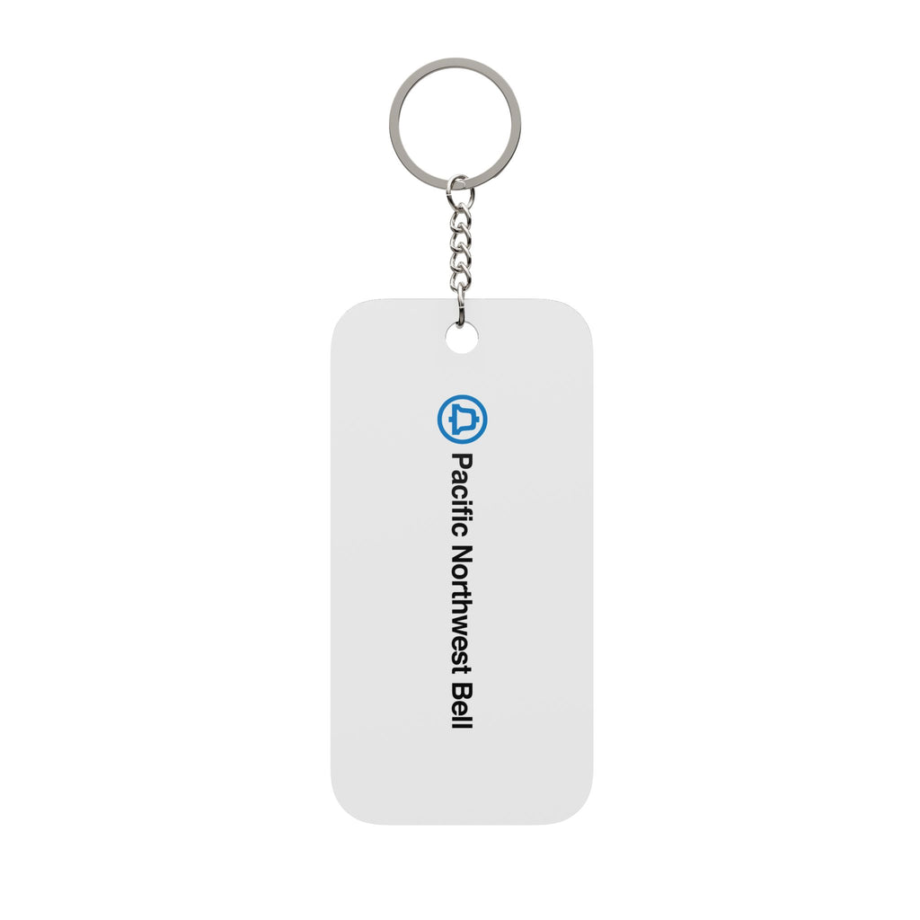 Pacific Northwest Bell Double-Sided Keychain Charm