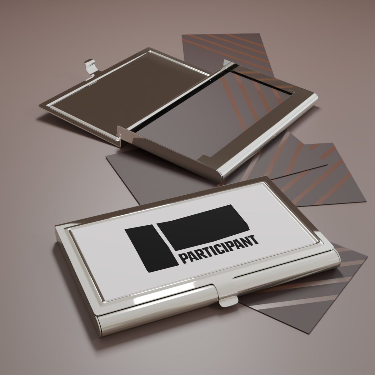 Participant Media Metal Business Card Holder