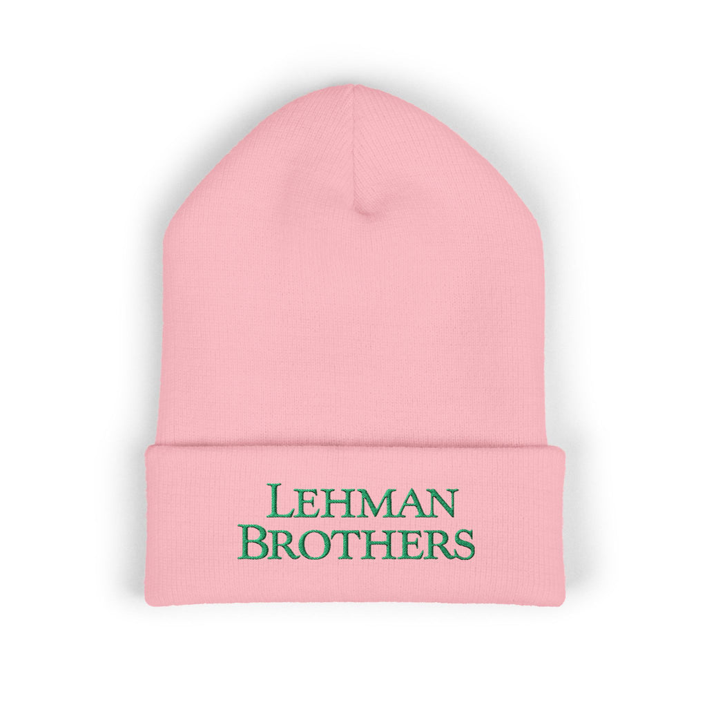 Lehman Brothers Cuffed Beanie