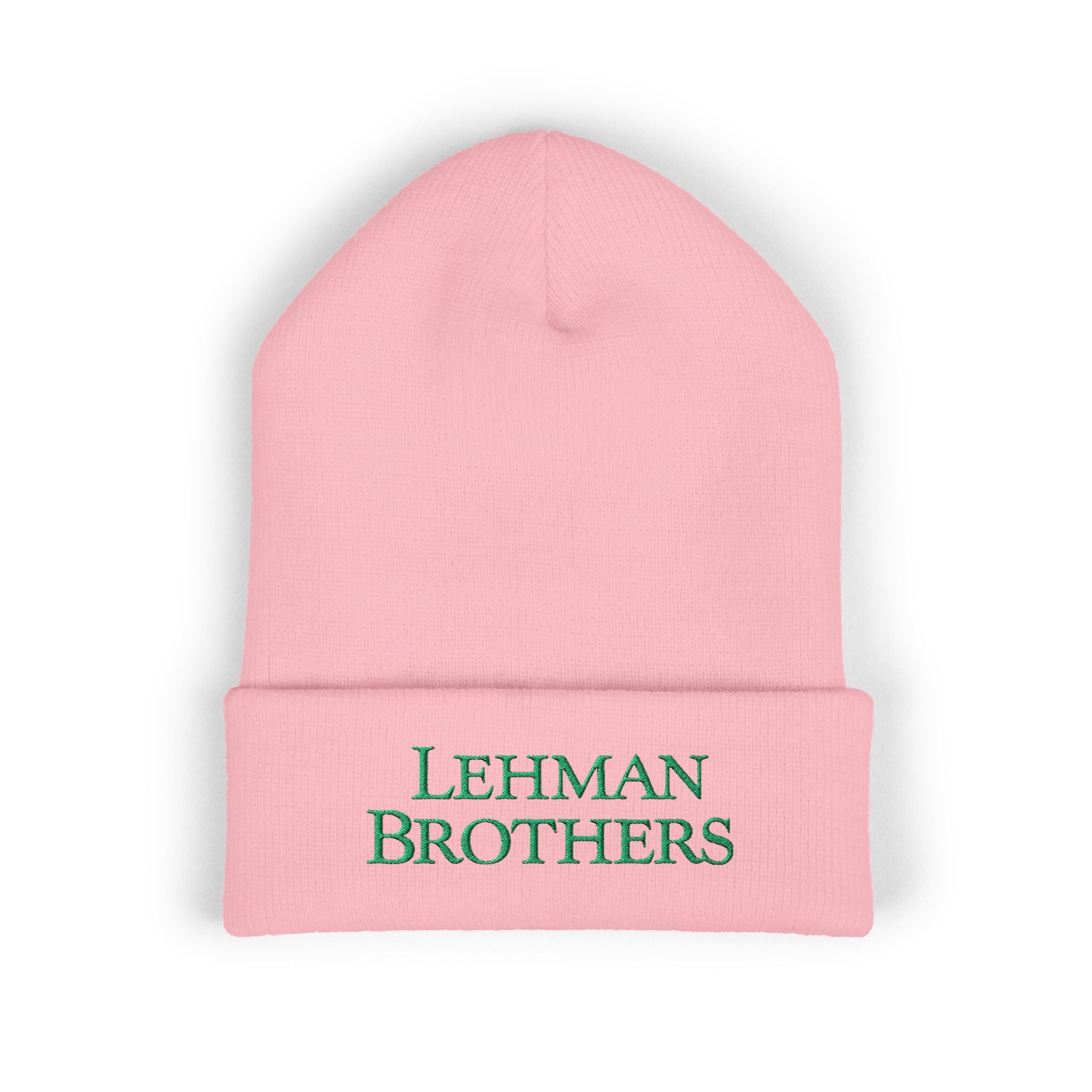 Lehman Brothers Cuffed Beanie